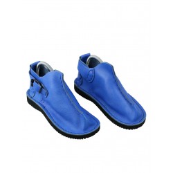 Ręcznie robione buty Vagabond w kolorze niebieskim.