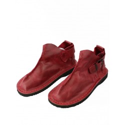 Ręcznie robione czerwone buty Vagabond.