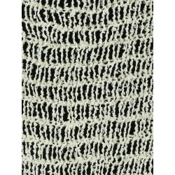 Pattern of knitted linen bouquet