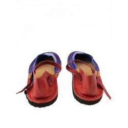 Handmade colorful women's sandals from the Trek studio