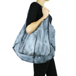 A large NP shoulder shopper bag