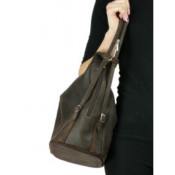 Leather Handbag / Backpack NP