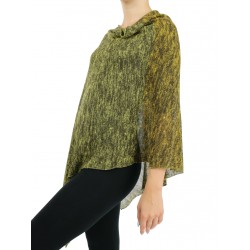 Knitted linen poncho NP