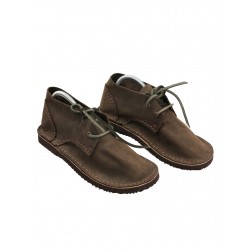 Brown leather shoes from Trek