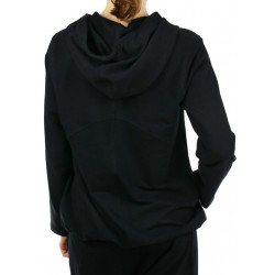 Women's black hoodie.