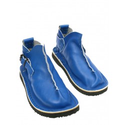 Handmade blue Vagabond shoes.