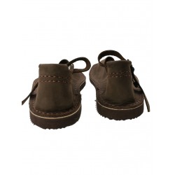 Handmade brown sandals for women by Trek
