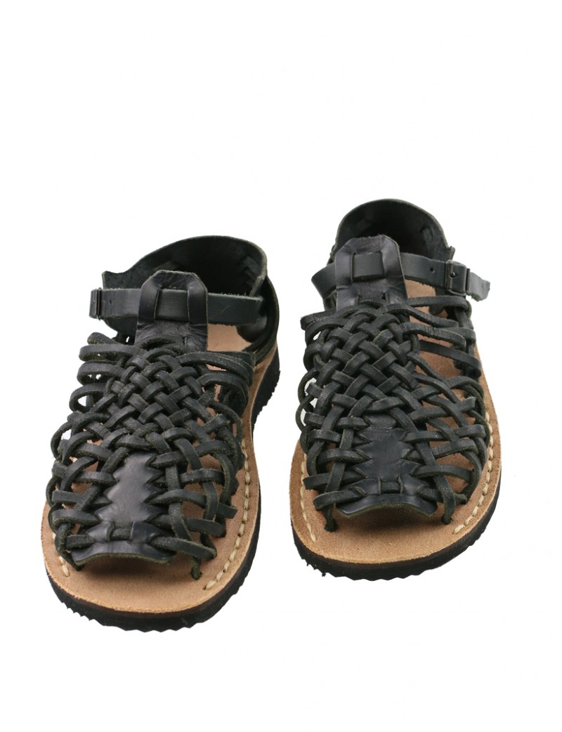 Black sandals with Trek straps