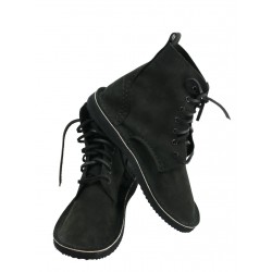 Handmade leather shoes in black