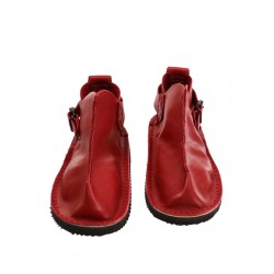 Handmade leather red Vagabond shoes.