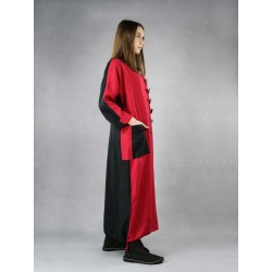 Women's red linen coat NP