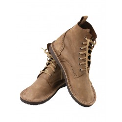 Basic 5 hand-stitched brown leather shoes from Trek