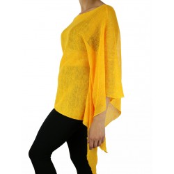 Yellow linen blouse