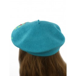 A unique wool beret
