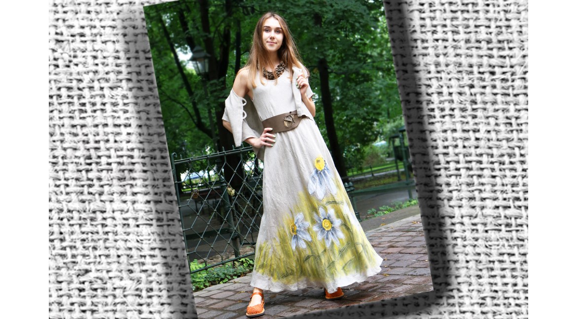 Sukienki lniane – podstawowy element damskiej garderoby